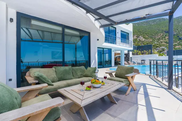 Kalkan’da özel havuzlu kiralık villa, fotoğraf 5
