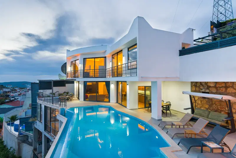 Kalkan’da kalabalık aile kiralık villa, fotoğraf 6