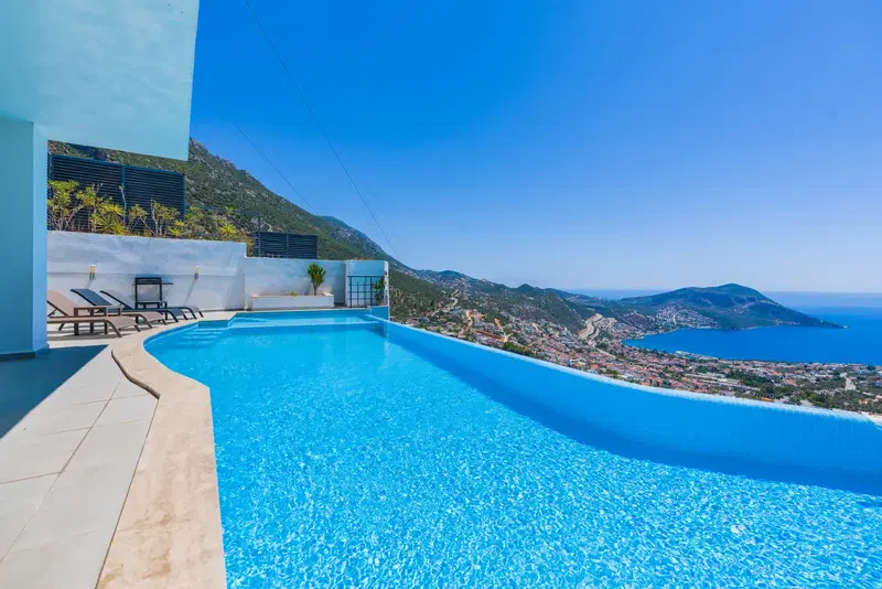 Kalkan’da çocuk havuzlu kiralık villa, fotoğraf 4