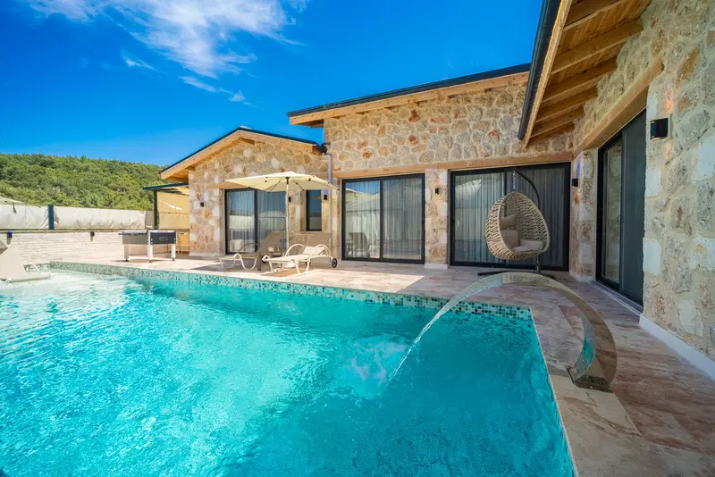 Kalkan’da bahçeli kiralık villa, fotoğraf 4