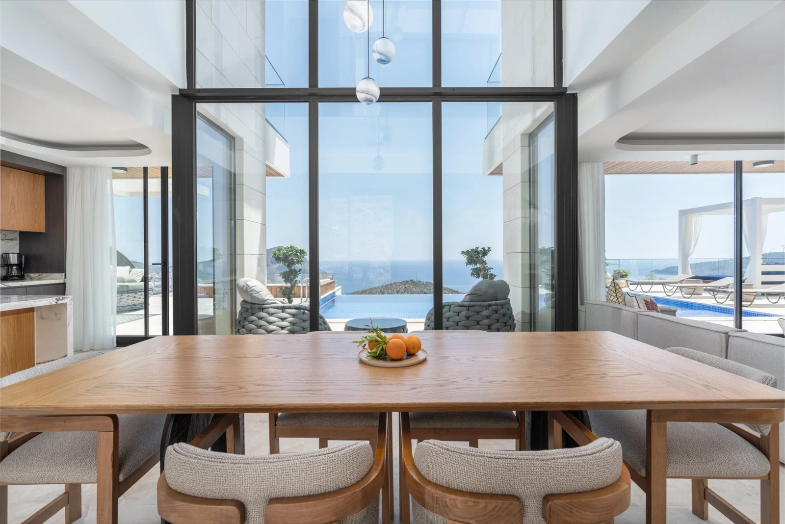 Kalkan’da deniz manzaralı kiralık villa, fotoğraf 18