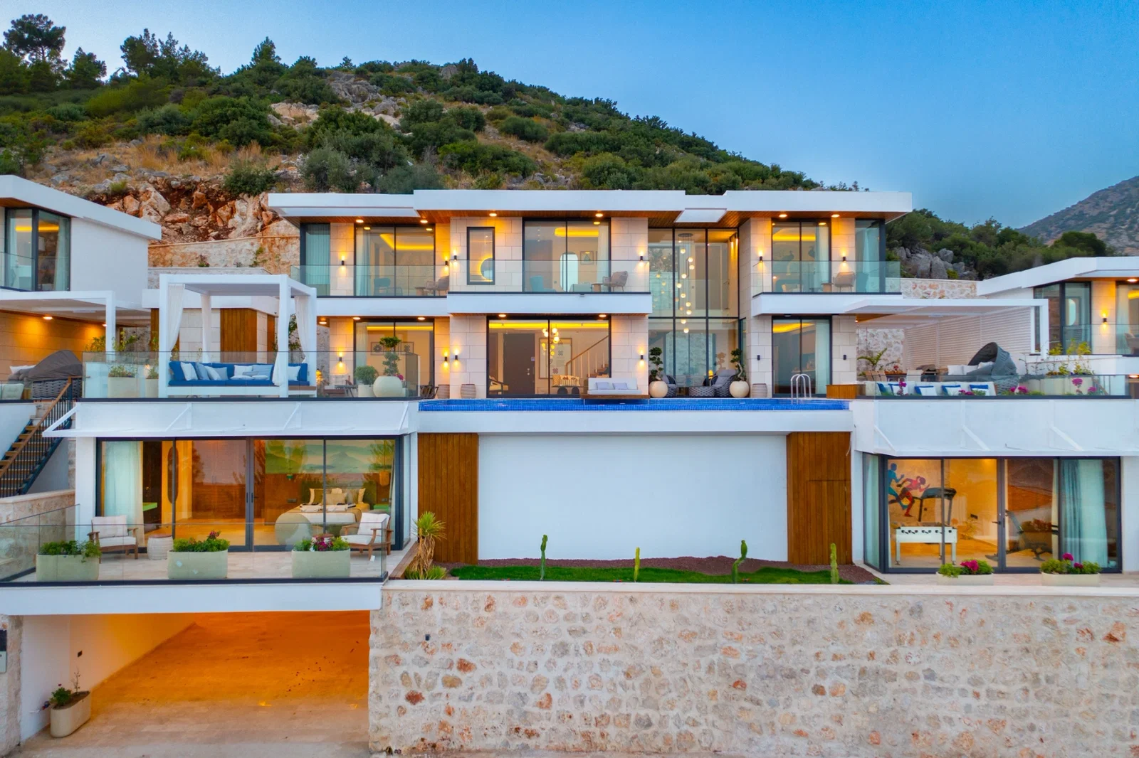 Kalkan’da özel havuzlu kiralık villa, fotoğraf 4