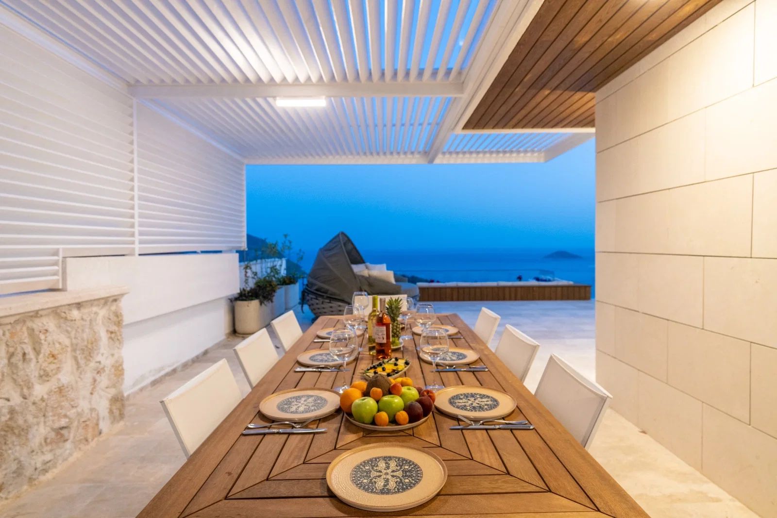 Kalkan’da deniz manzaralı kiralık villa, fotoğraf 10