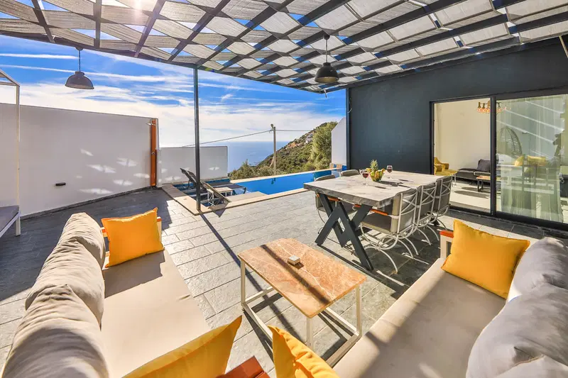 Kalkan’da özel havuzlu kiralık villa, fotoğraf 5