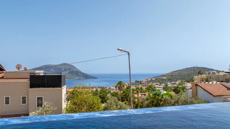 Kalkan’da deniz manzaralı kiralık villa, fotoğraf 5
