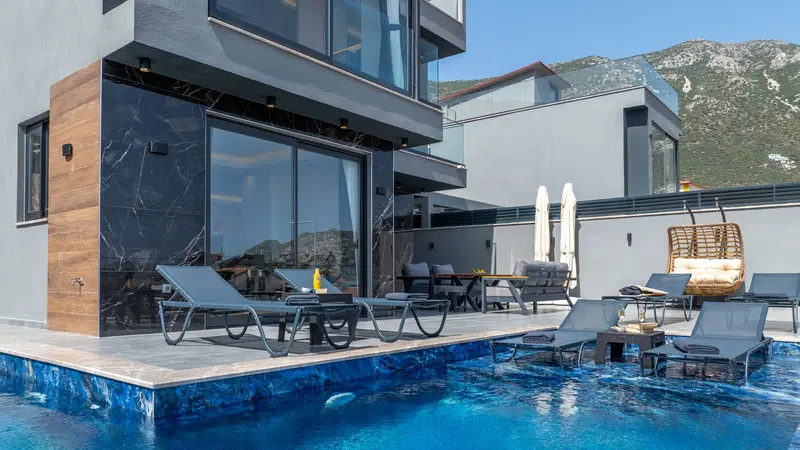 Kalkan’da özel havuzlu kiralık villa, fotoğraf 6