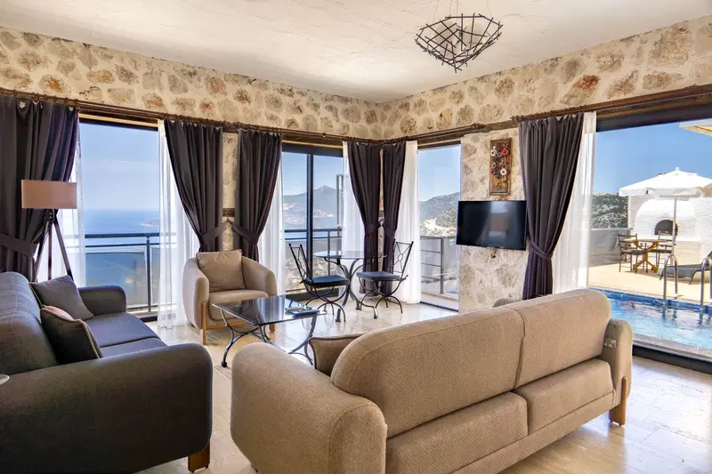 Kalkan’da ekonomik kiralık villa, fotoğraf 8