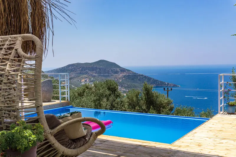 Kalkan’da muhafazakar kiralık villa, fotoğraf 6