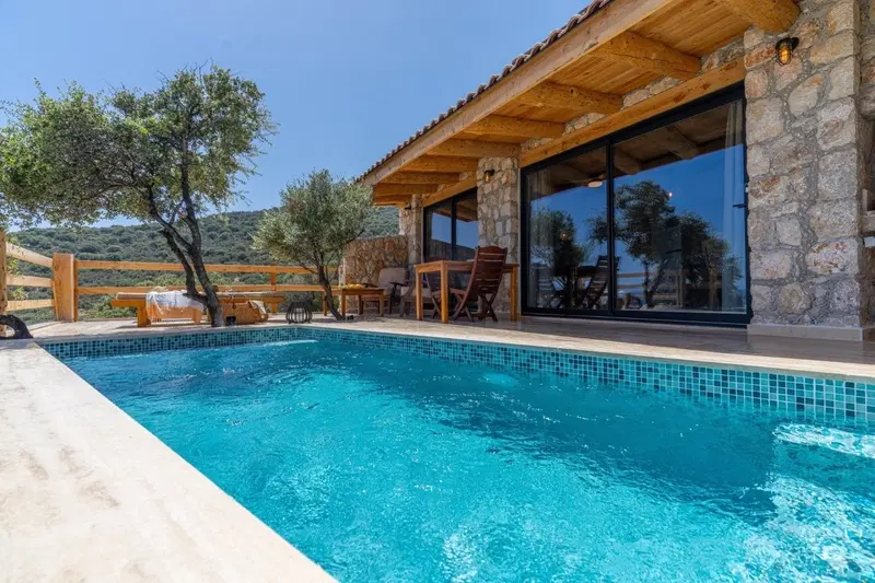 Kalkan’da yan yana kiralık villa, fotoğraf 3