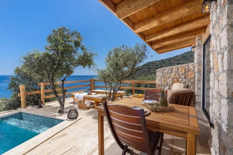 Kalkan’da balayı kiralık villa, fotoğraf 5