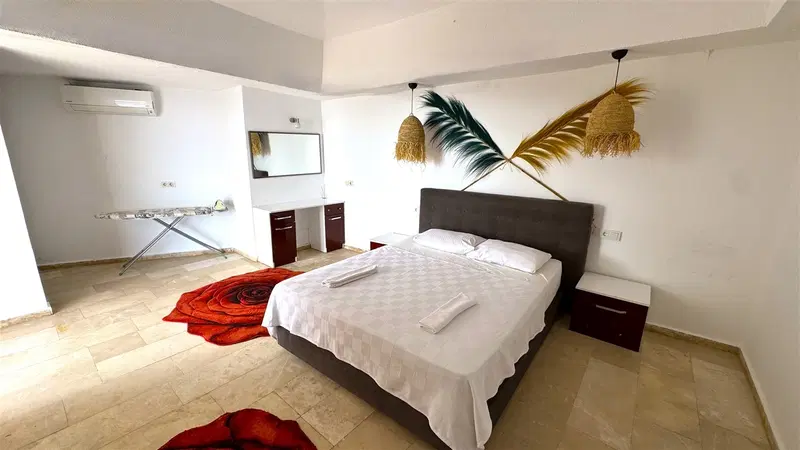 Kalkan’da korunaklı havuzlu kiralık villa, fotoğraf 28