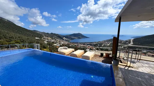 Kalkan’da jakuzili kiralık villa, fotoğraf 2