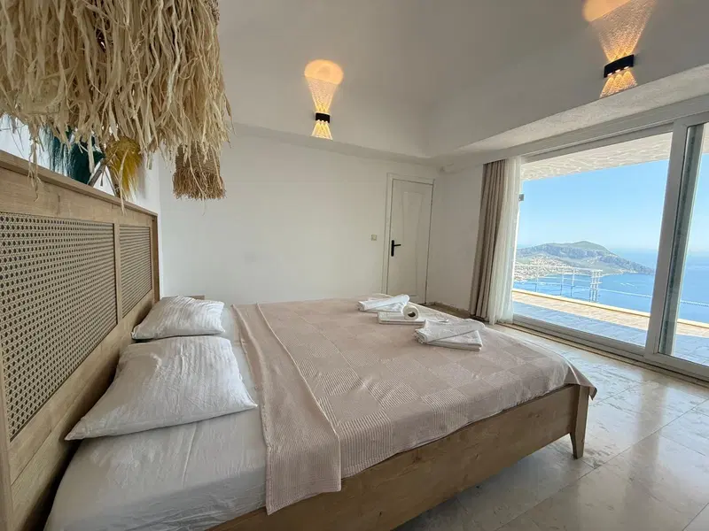 Kalkan’da muhafazakar kiralık villa, fotoğraf 34