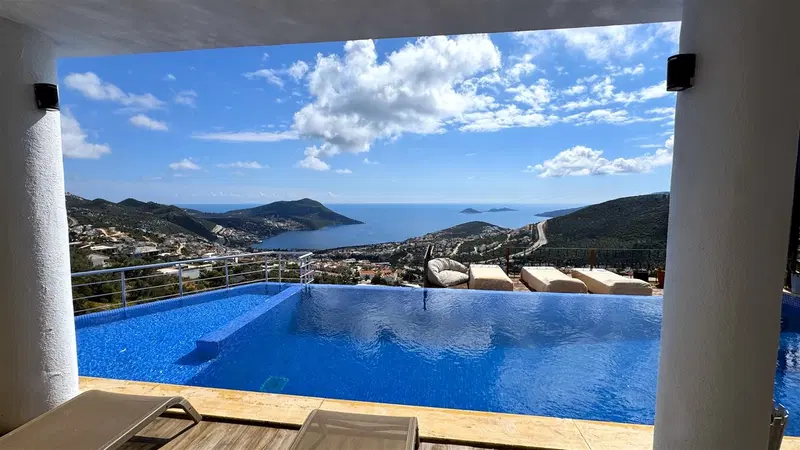 Kalkan’da özel havuzlu kiralık villa, fotoğraf 23