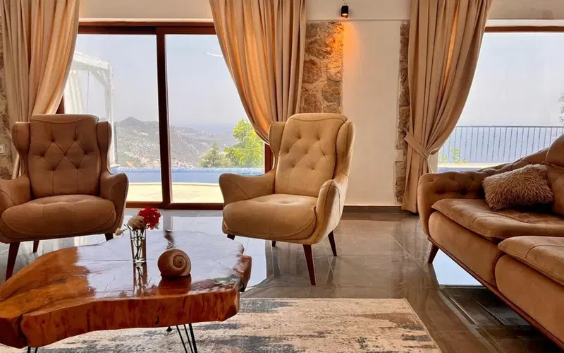 Kalkan’da lüks kiralık villa, fotoğraf 7