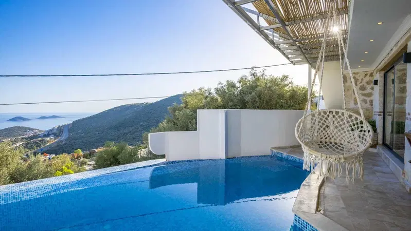 Kalkan’da özel havuzlu kiralık villa, fotoğraf 5