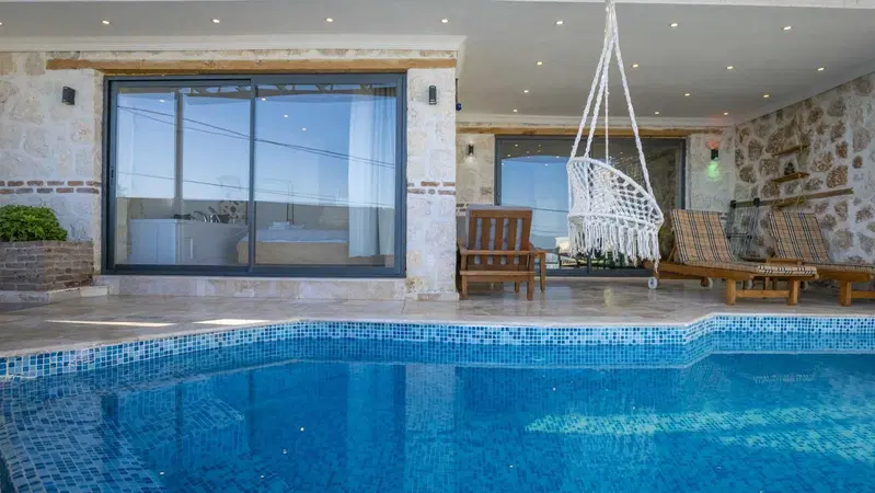 Kalkan’da jakuzili kiralık villa, fotoğraf 2