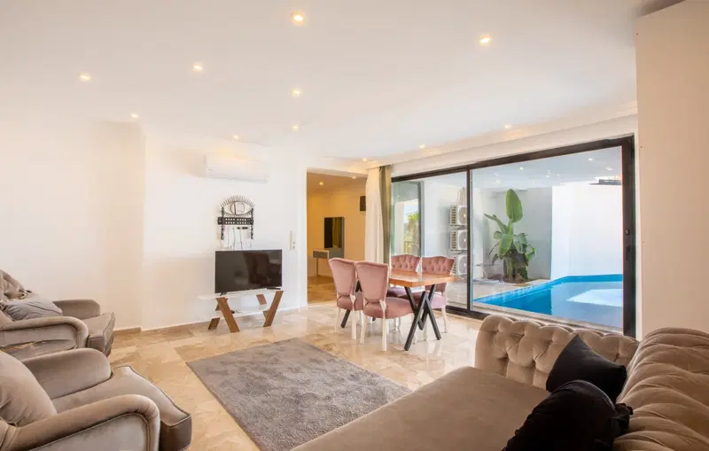 Kalkan’da muhafazakar kiralık villa, fotoğraf 8