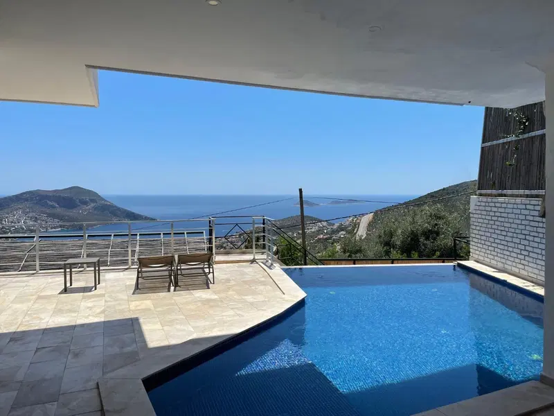 Kalkan’da jakuzili kiralık villa, fotoğraf 2