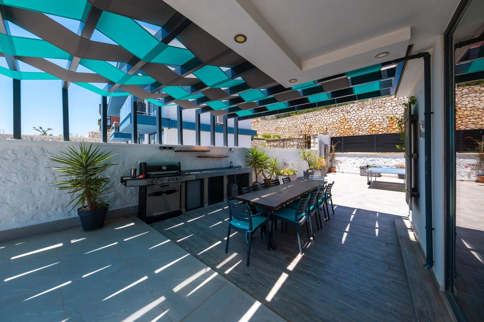 Kalkan’da Merkeze Yakın, Özel Havuzlu, 5 Yatak Odalı, Lüks Villa