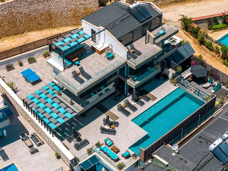 Kalkan’da lüks kiralık villa, fotoğraf 8