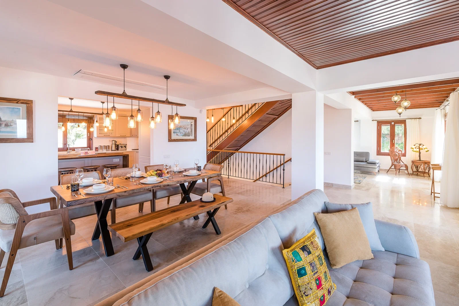 Kalkan’da Korunaklı, Isıtmalı Havuzlu, 8 Kişilik, Lüks Villa