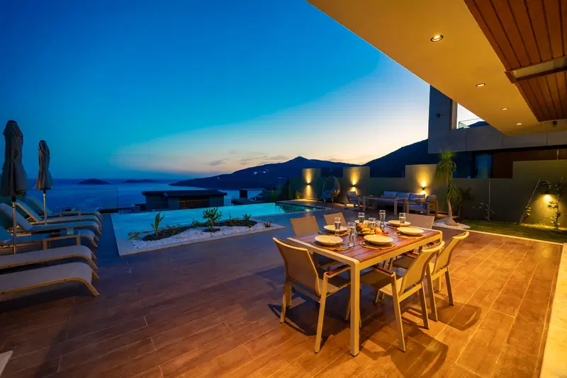 Kalkan’da denize yakın kiralık villa, fotoğraf 10