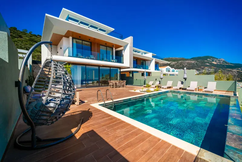 Kalkan’da özel havuzlu kiralık villa, fotoğraf 3