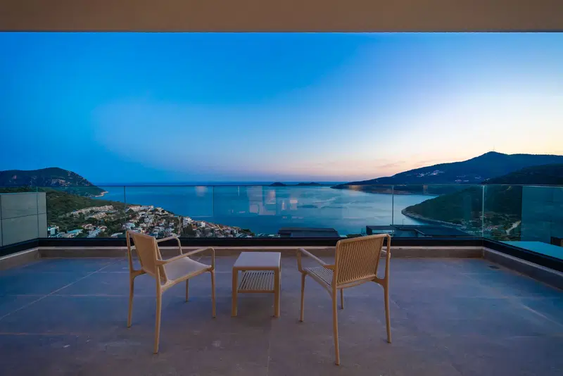 Kalkan’da yan yana kiralık villa, fotoğraf 48