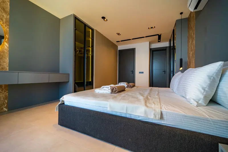 Kalkan’da deniz manzaralı kiralık villa, fotoğraf 43