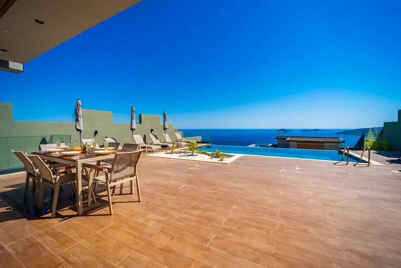 Kalkan’da denize yakın kiralık villa, fotoğraf 4