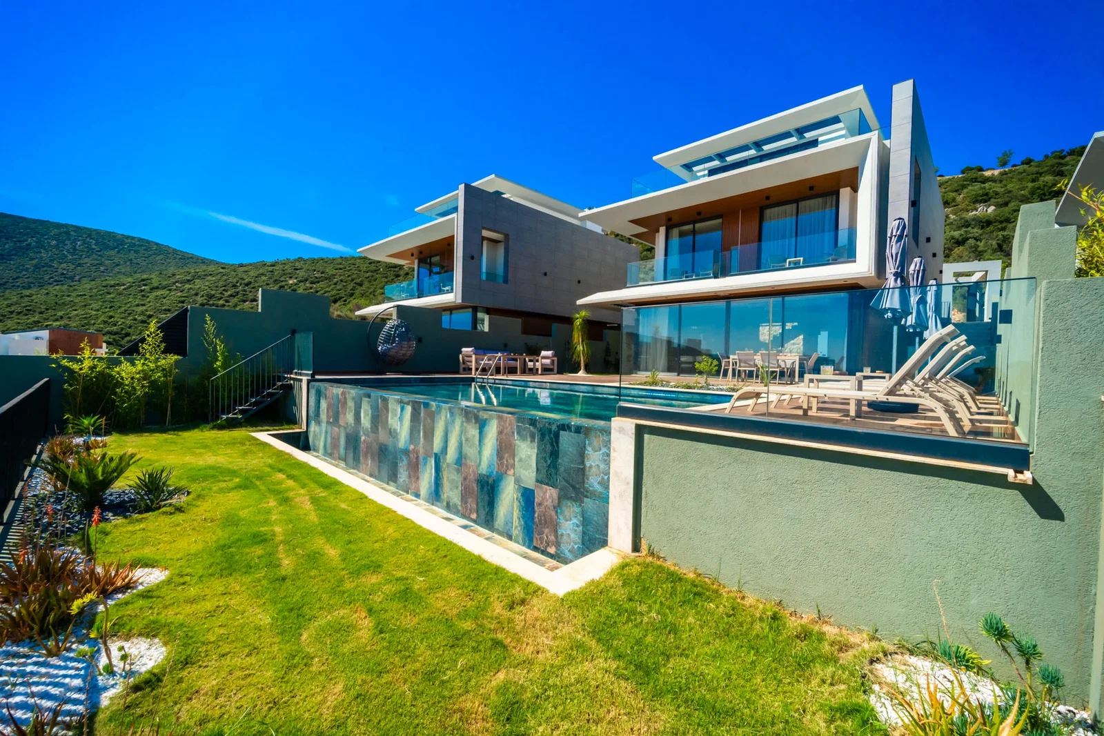 Kalkan’da deniz manzaralı kiralık villa, fotoğraf 8