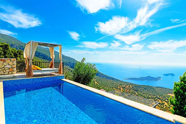 Kalkan’da jakuzili kiralık villa, fotoğraf 2
