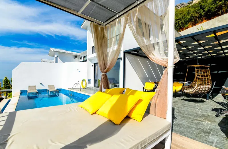 Kalkan’da yan yana kiralık villa, fotoğraf 8