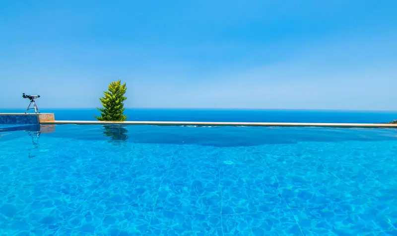 Kalkan’da sonsuzluk havuzlu kiralık villa, fotoğraf 2