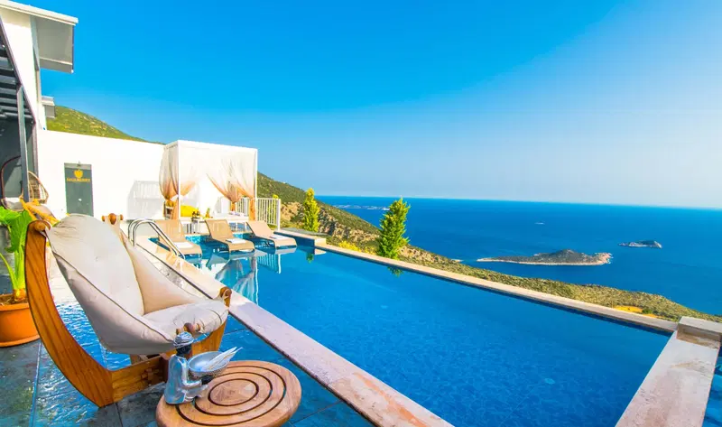 Kalkan’da özel havuzlu kiralık villa, fotoğraf 5