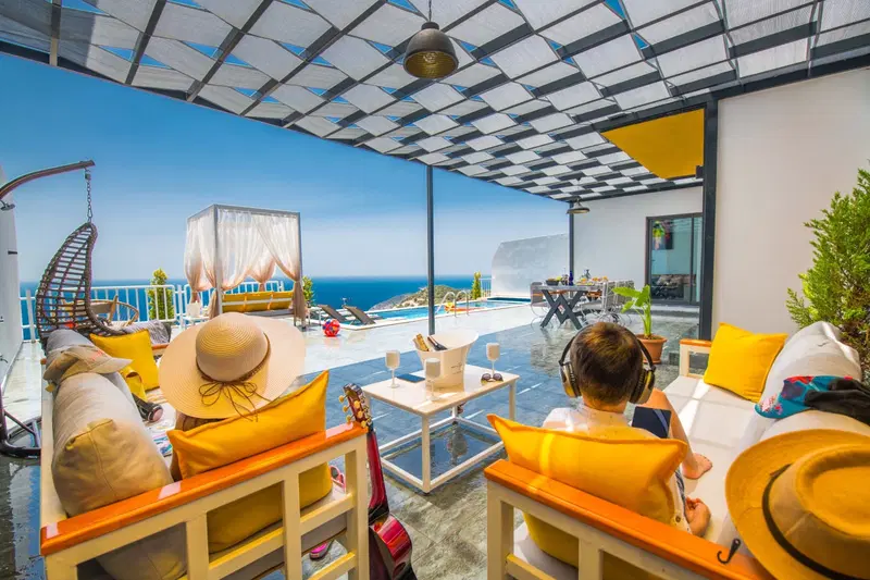 Kalkan’da balayı kiralık villa, fotoğraf 7