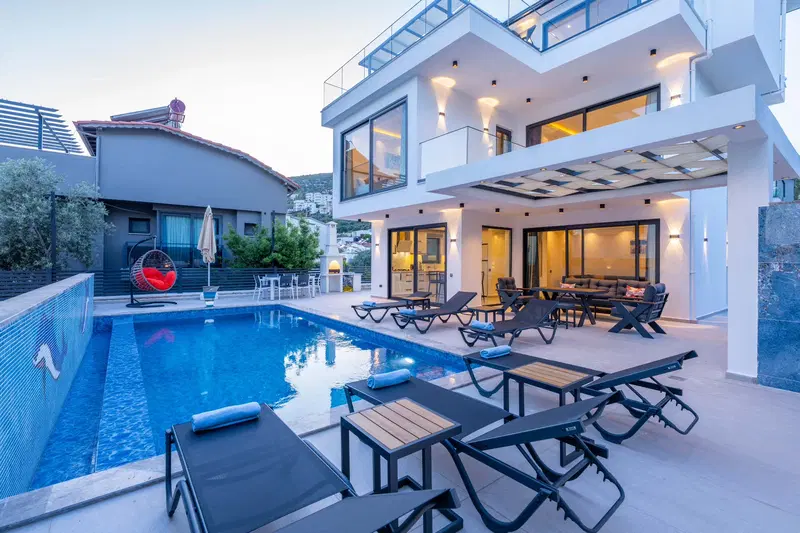 Kalkan’da lüks kiralık villa, fotoğraf 6