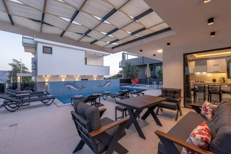 Kalkan’da merkeze yakın kiralık villa, fotoğraf 7