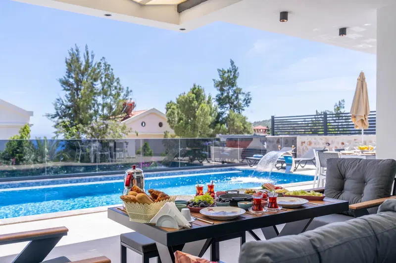Kalkan’da denize yakın kiralık villa, fotoğraf 5
