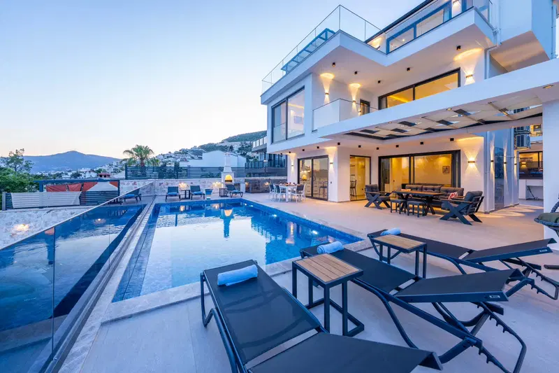 Kalkan’da lüks kiralık villa, fotoğraf 6
