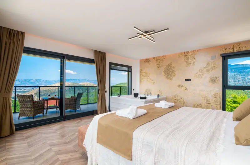 Kalkan’da muhafazakar kiralık villa, fotoğraf 33