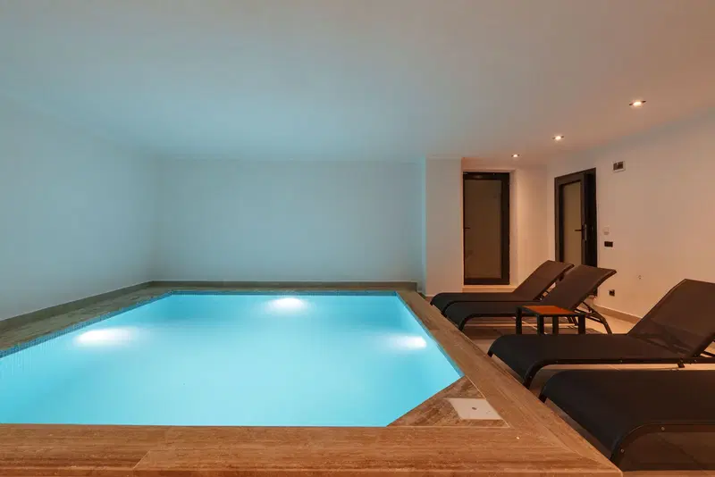 Kalkan’da korunaklı havuzlu kiralık villa, fotoğraf 25