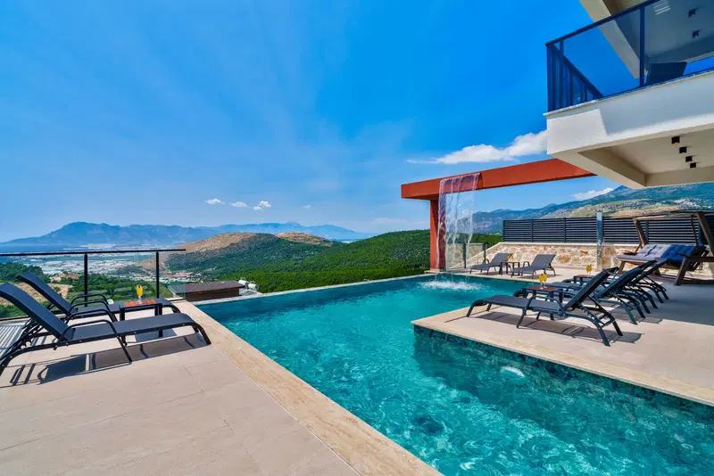 Kalkan’da doğa manzaralı kiralık villa, fotoğraf 6