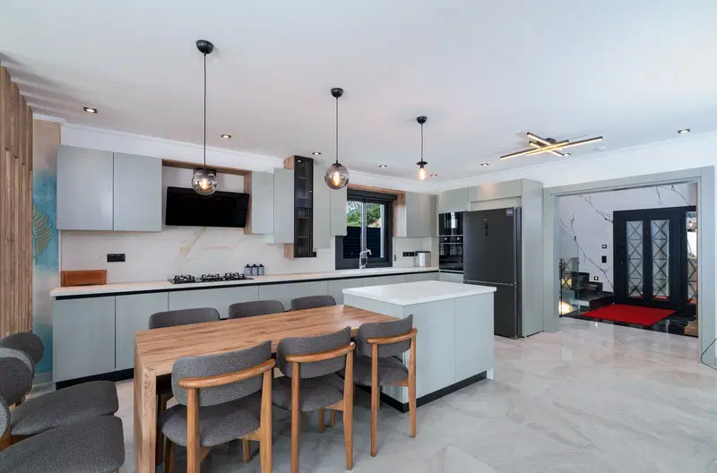 Kalkan’da kapalı havuzlu kiralık villa, fotoğraf 15