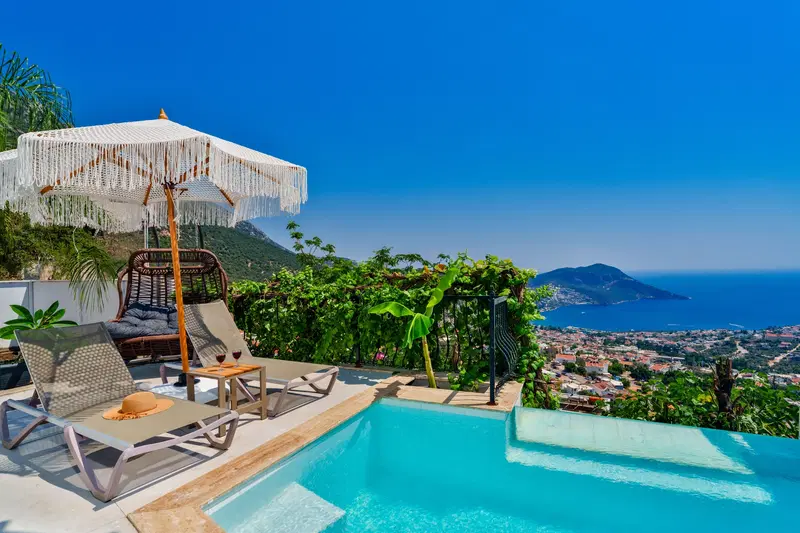 Kalkan’da muhafazakar kiralık villa, fotoğraf 6