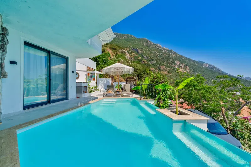 Kalkan’da özel havuzlu kiralık villa, fotoğraf 3