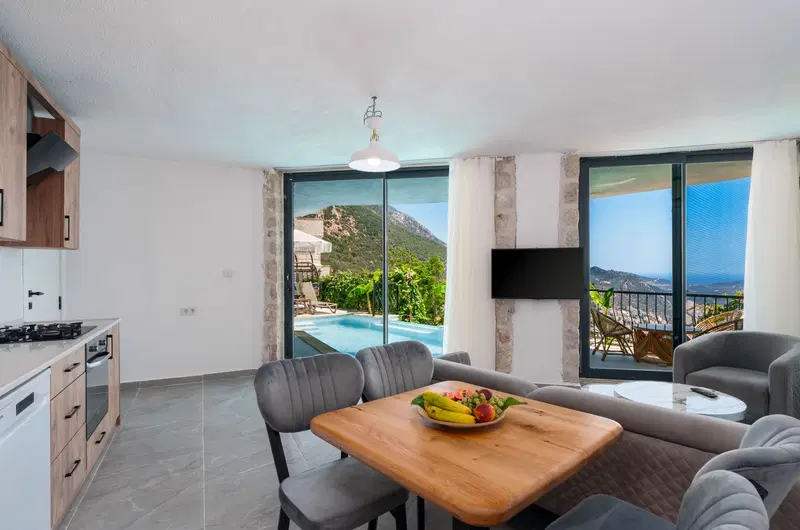Kalkan’da balayı kiralık villa, fotoğraf 12