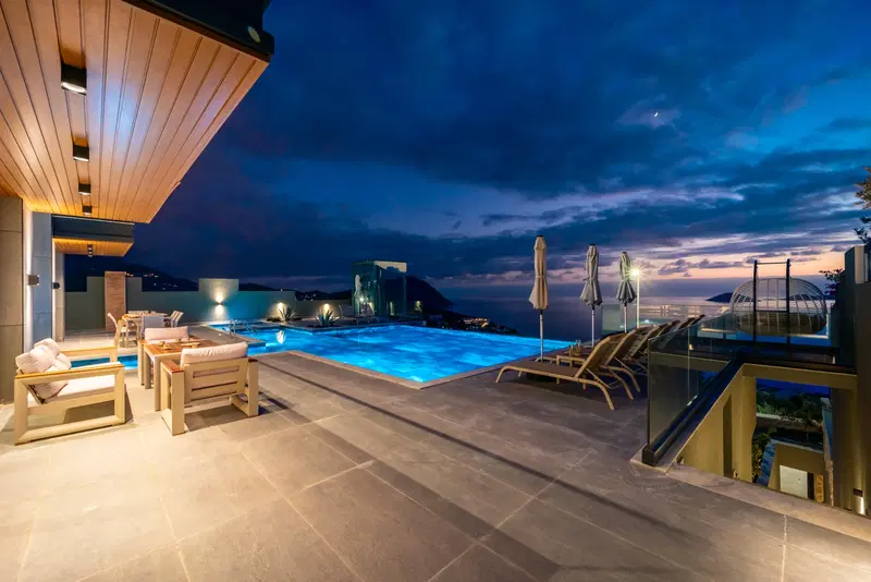 Kalkan’da lüks kiralık villa, fotoğraf 16