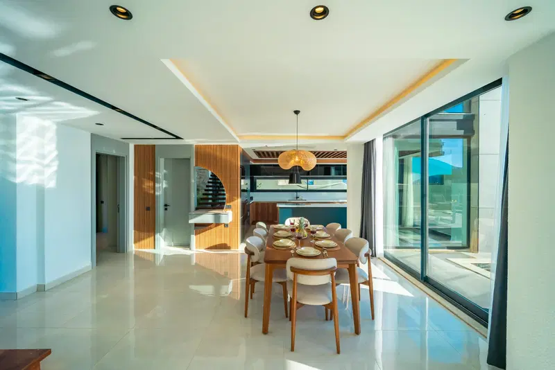 Kalkan’da deniz manzaralı kiralık villa, fotoğraf 20